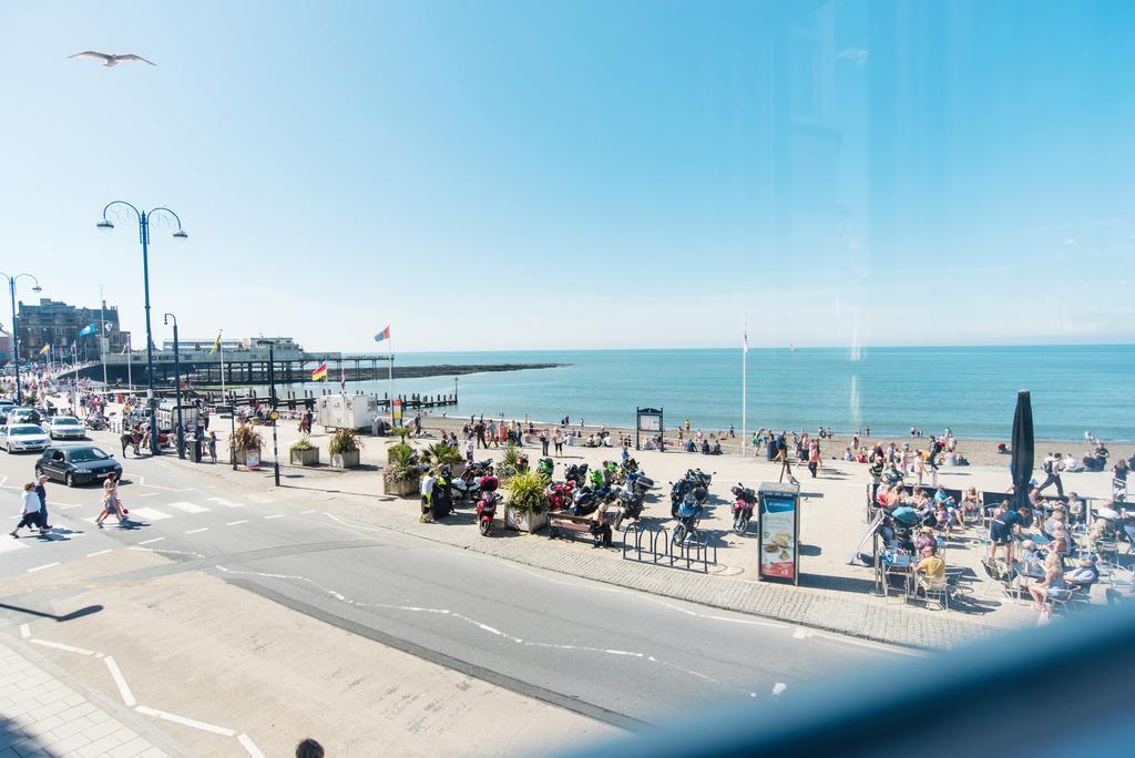 Sea View Ar Lan Y Mor Luxury Apartment Aberystwyth Eksteriør billede
