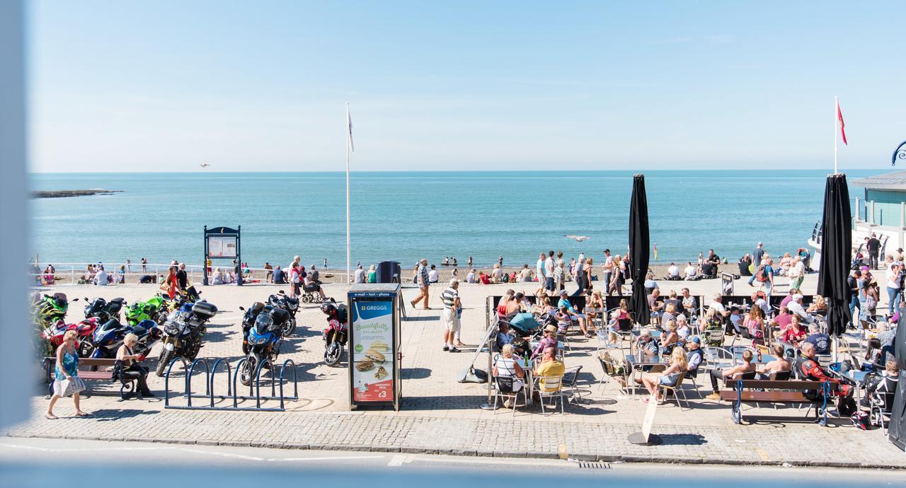 Sea View Ar Lan Y Mor Luxury Apartment Aberystwyth Eksteriør billede